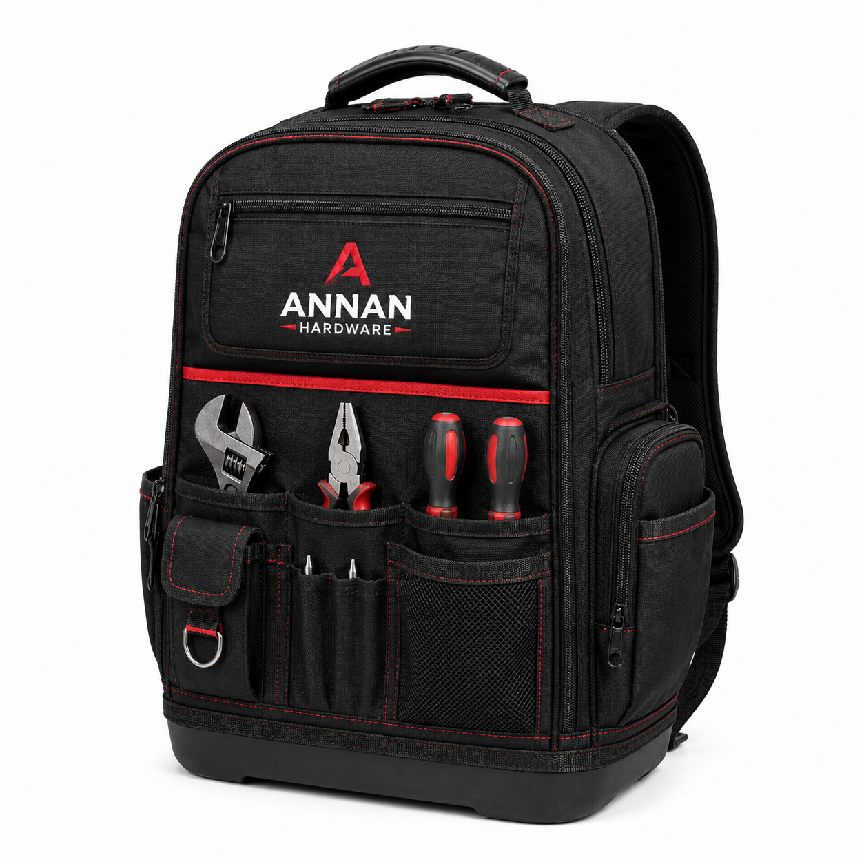 Annan Hardware Tool Backpack with Multiple Pockets